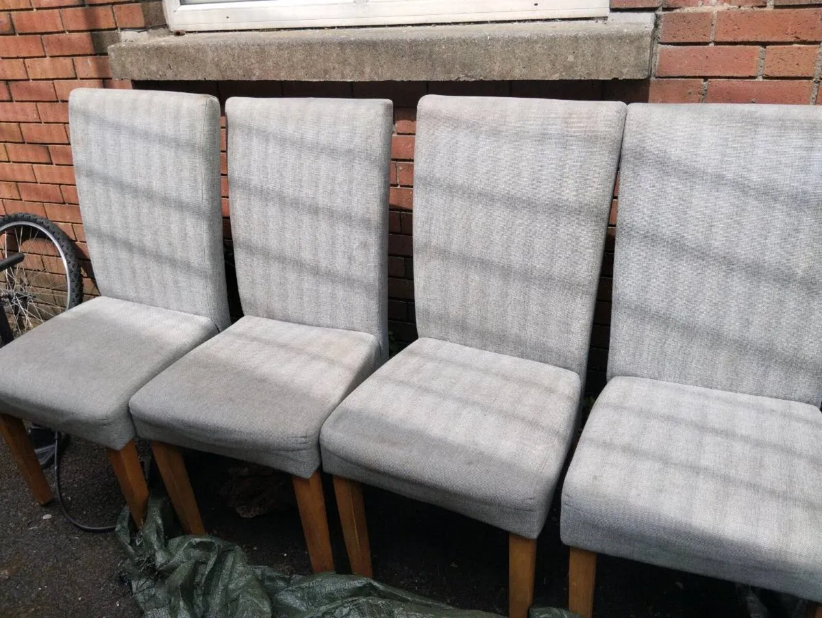 4 Kitchen chairs - Image 1