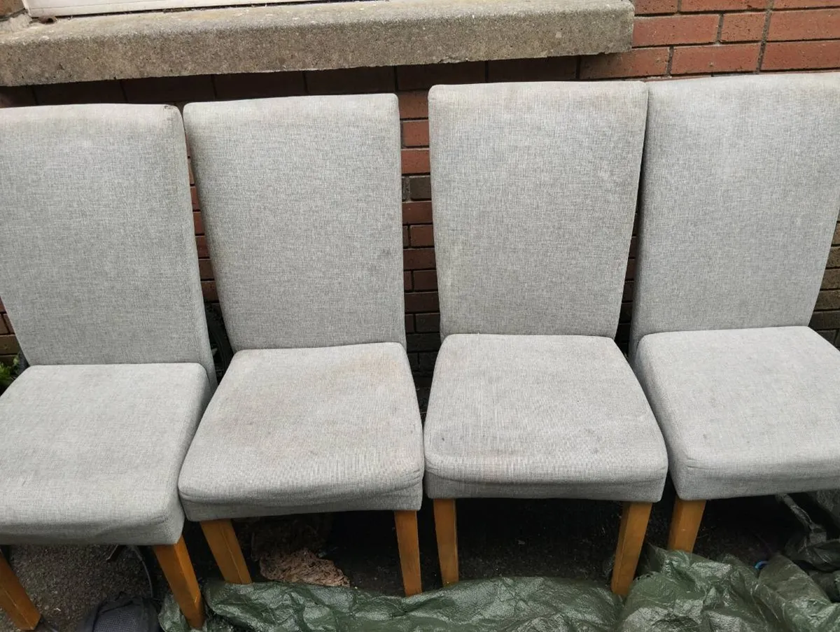 4 Kitchen chairs - Image 2