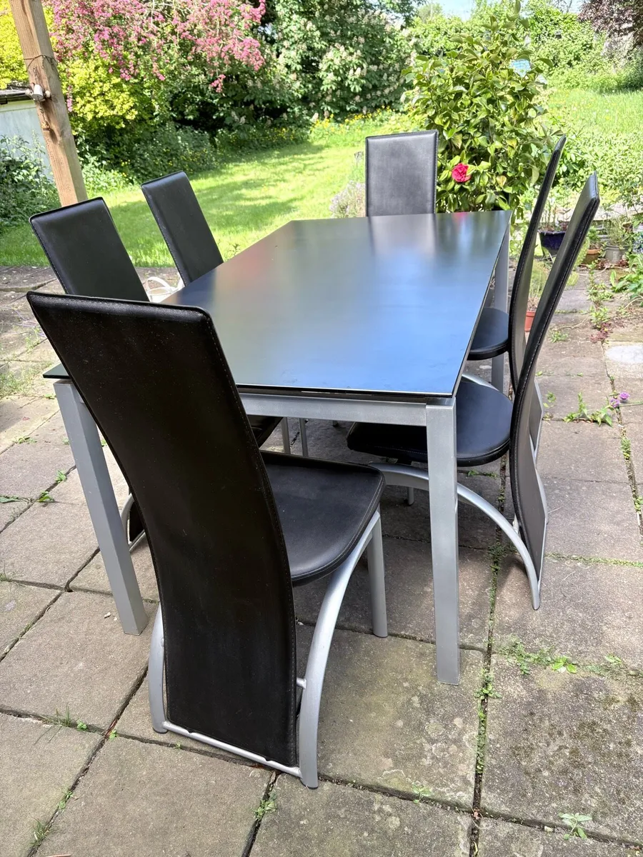 Dining Table and Chairs - Image 1