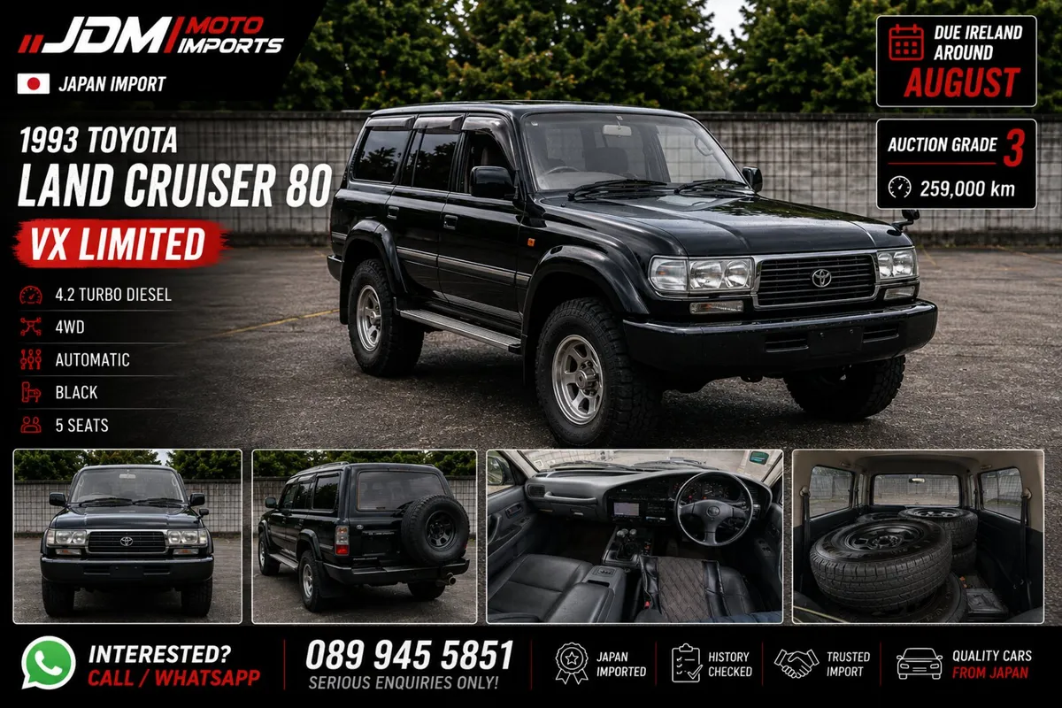 TOYOTA LAND CRUISER 80 SERIES VX LIMITED 🇯🇵