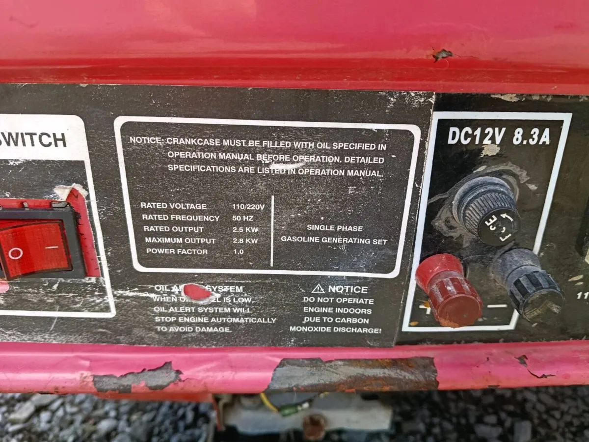 2.5kw Petrol Generator - Image 4