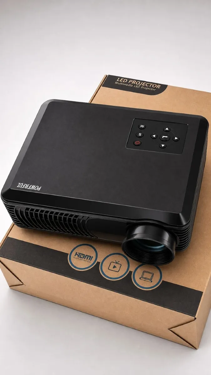 Multimedia LED Projector - 1080p HD Support - Image 3