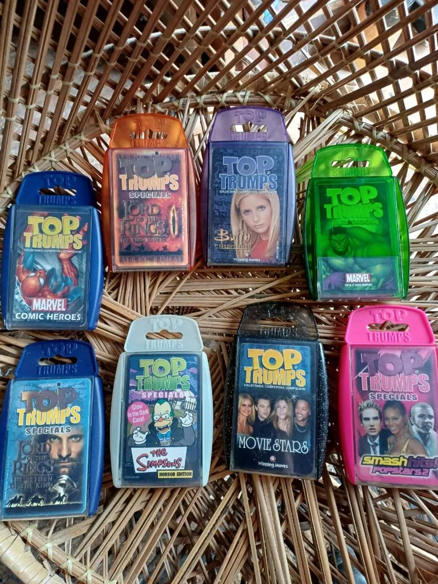 Vintage Varios Trump Cards Collection - Image 1