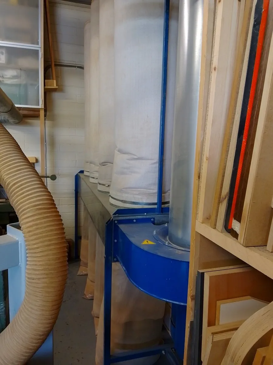 4 Bag Dust Extraction with Ducting - Image 3
