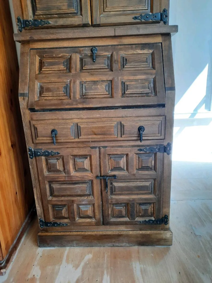 Oak writing bureau - Image 3
