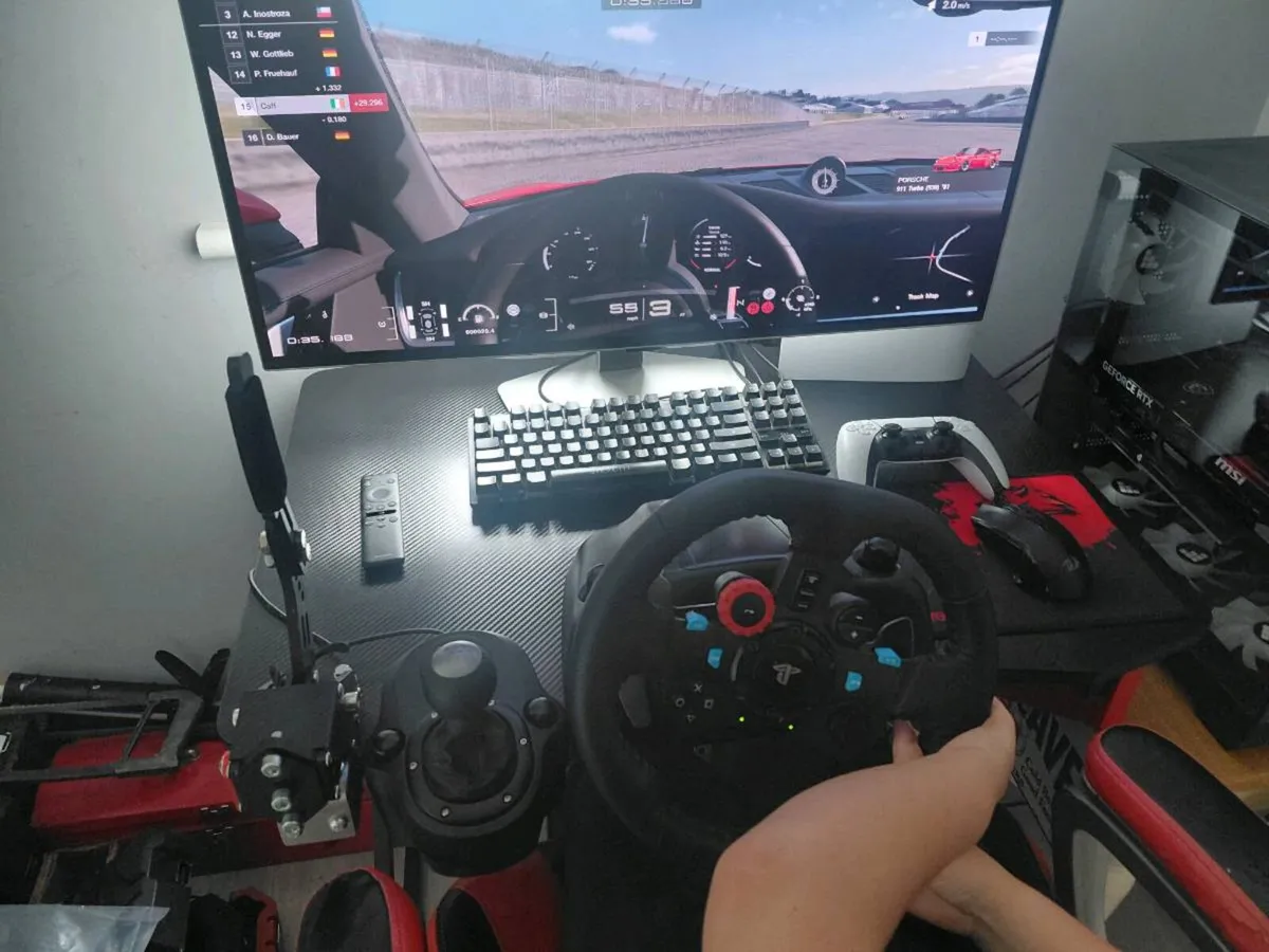 G29 wheel/pedals shifter and handbrake - Image 2