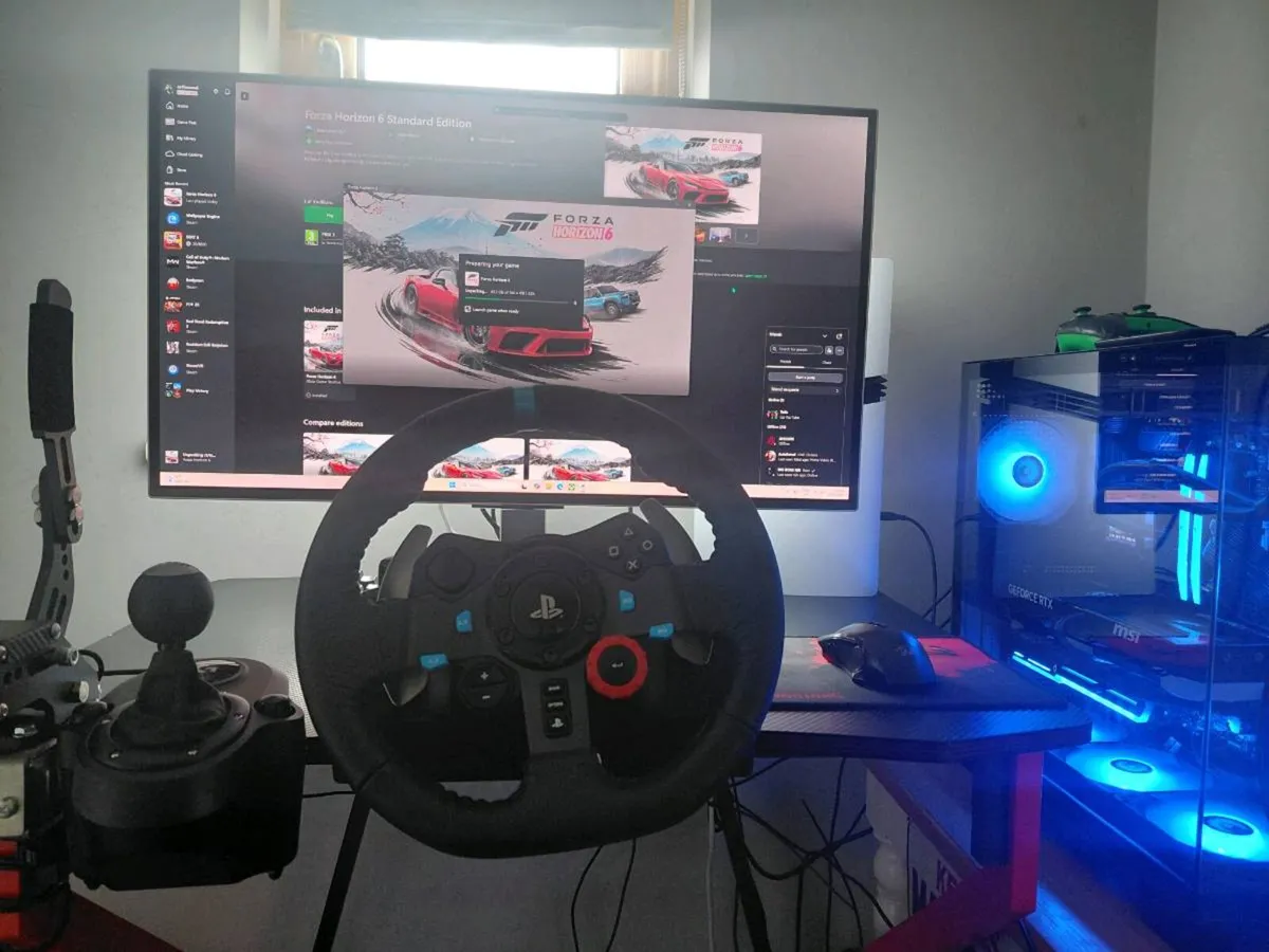 G29 wheel/pedals shifter and handbrake - Image 4