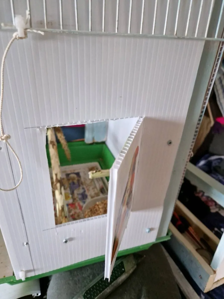 Bird .cage  .food nest box. - Image 3