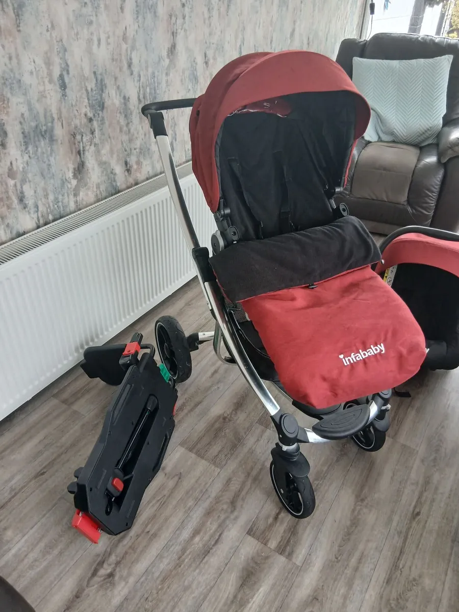 Infababy Pushchair and Car Seat - Image 4