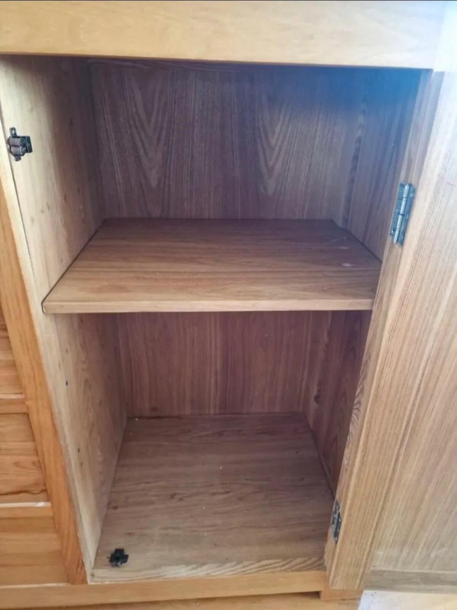 Oak Sideboard Unit - Handmade - Image 4