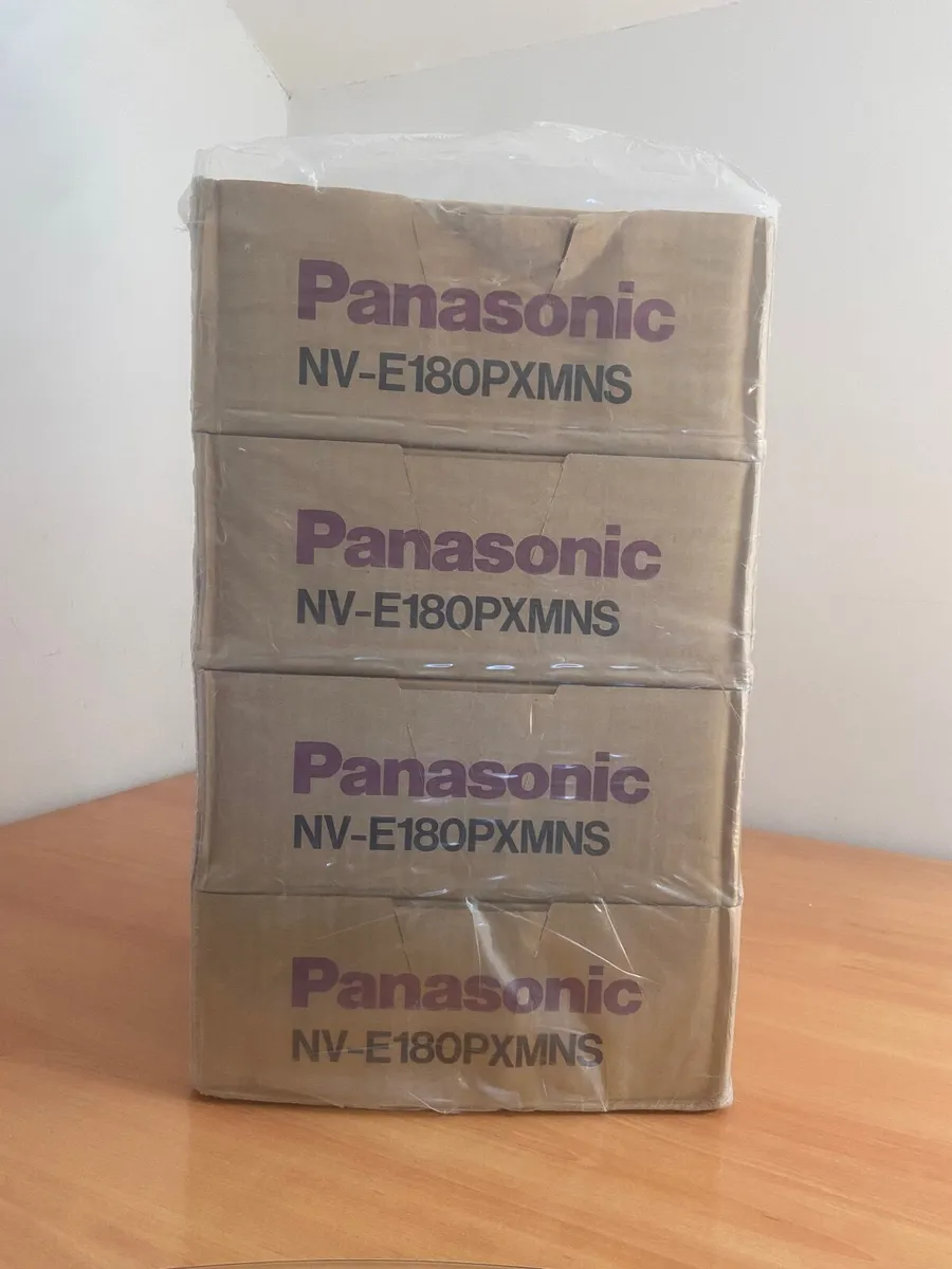 40 New Panasonic VHS video  tapes - Image 1