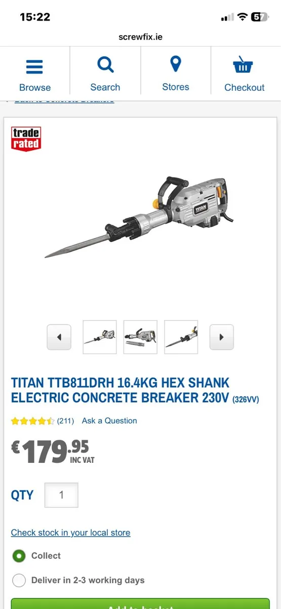 CONCRETE BREAKER / Jack Hammer - Image 2