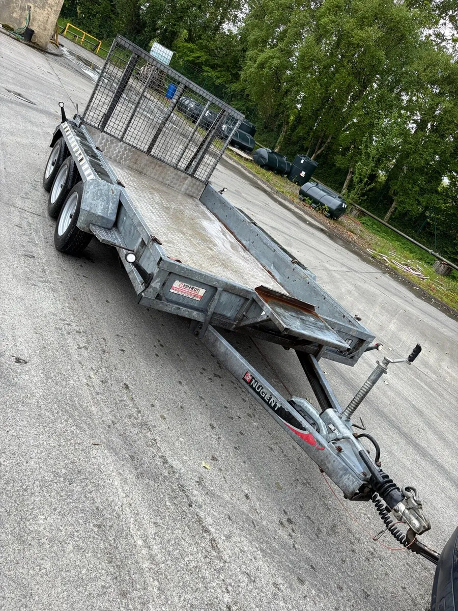 12ft 6 Nugent plant trailer - Image 2