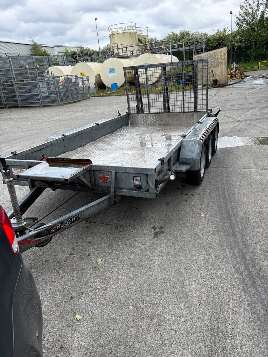 12ft 6 Nugent plant trailer - Image 4