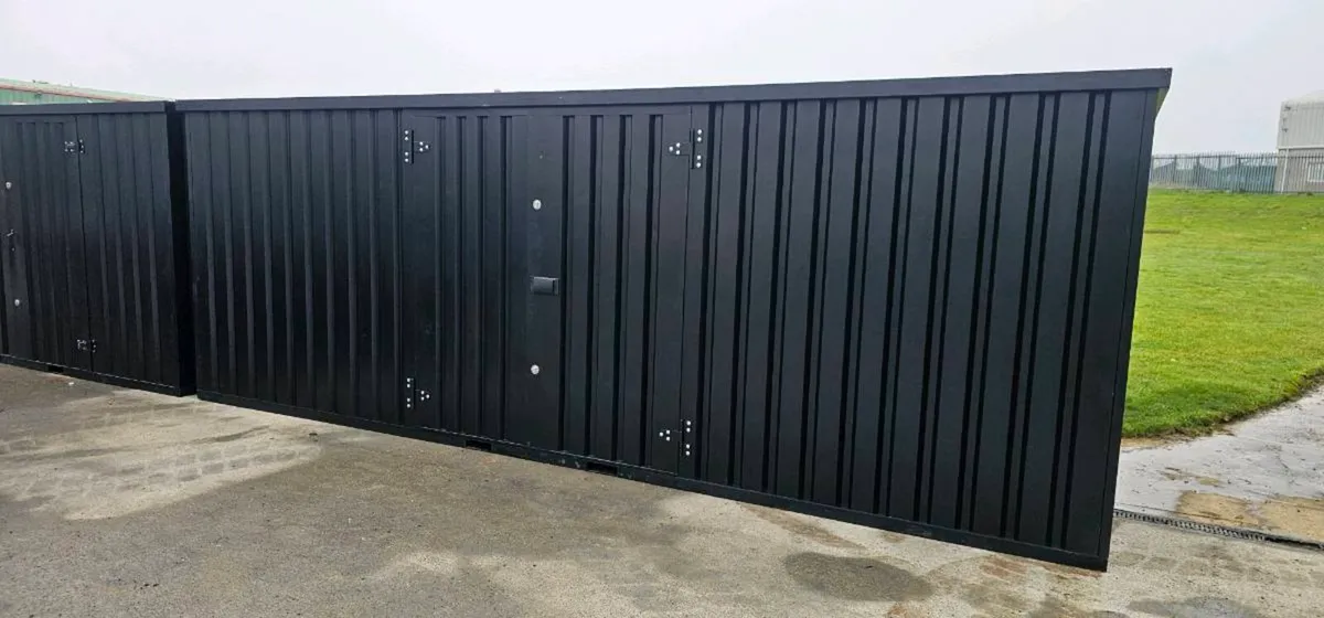 Steel CUBE shed, practical storage, flatpack shed - Image 3