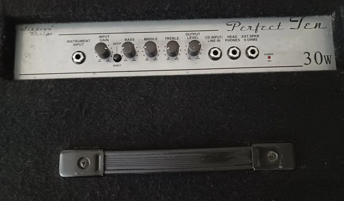 Steinberger Headless Bass Guitar w/ Ashdown Amp - Image 3