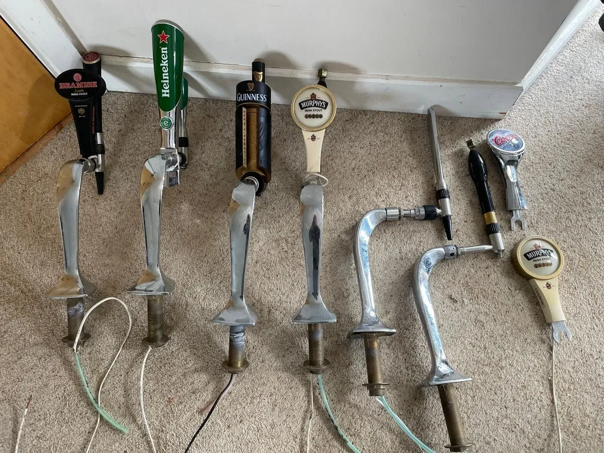 Swan neck bar taps - Image 1