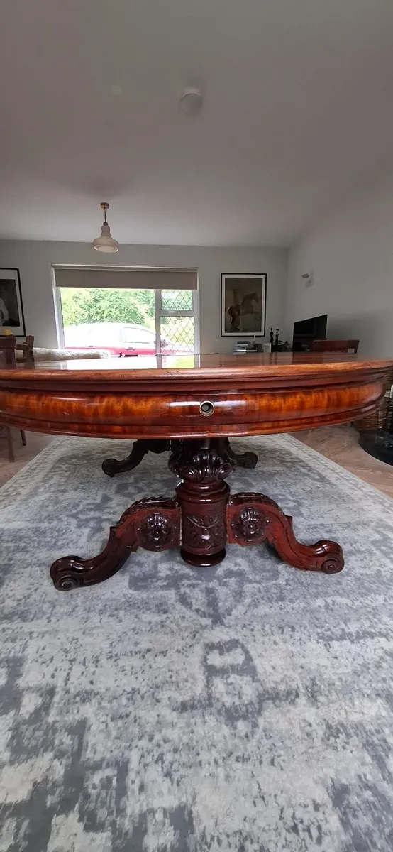 Antique Dining Table - Image 3