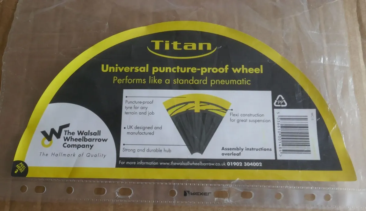 Wheel for wheelbarrow - Image 2