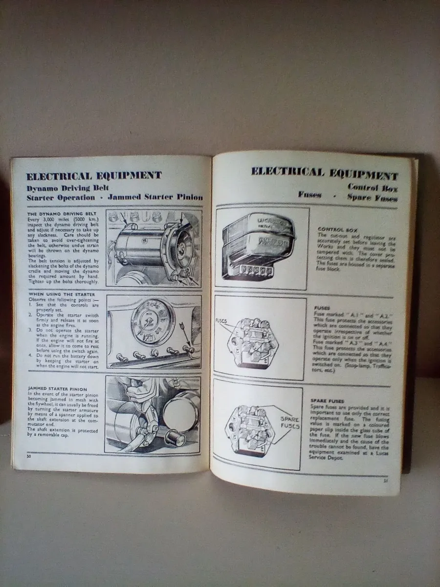 2 morris minor handbooks - Image 2