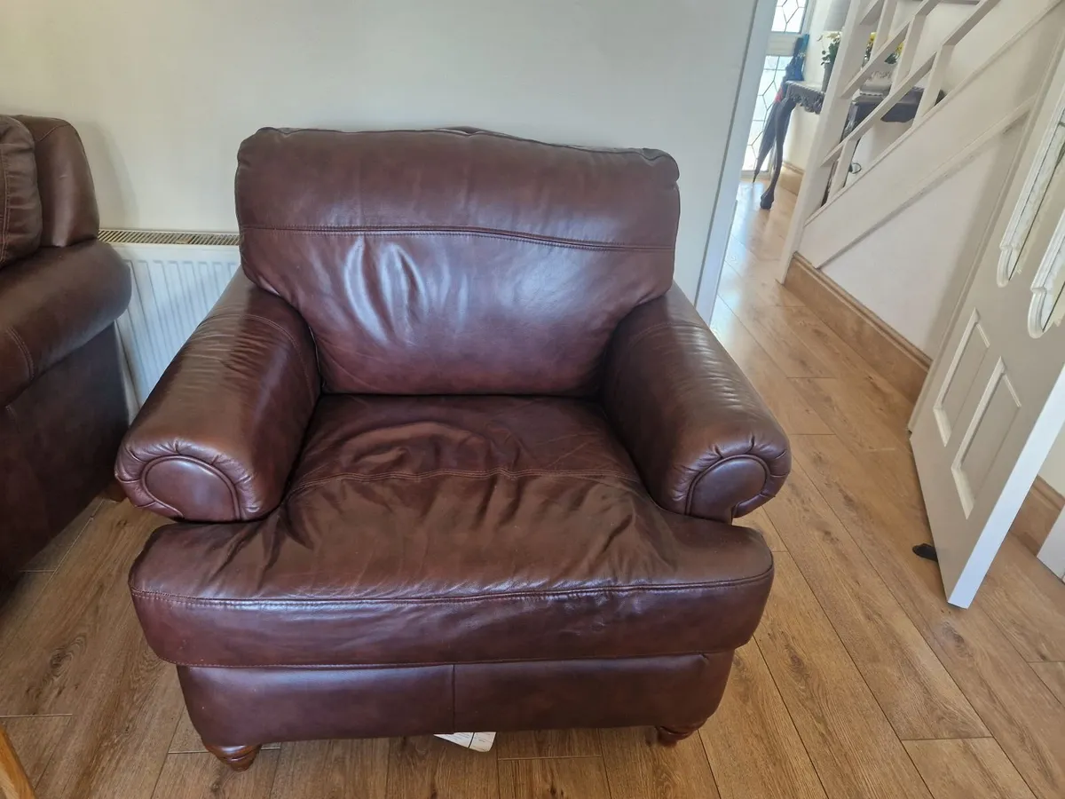 Leather Sofa 3 +1+1 - Image 3