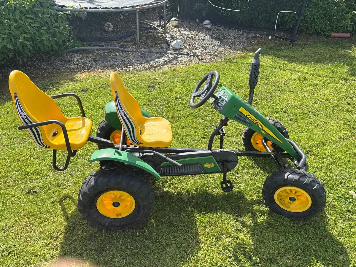 John Deere go cart - Image 2