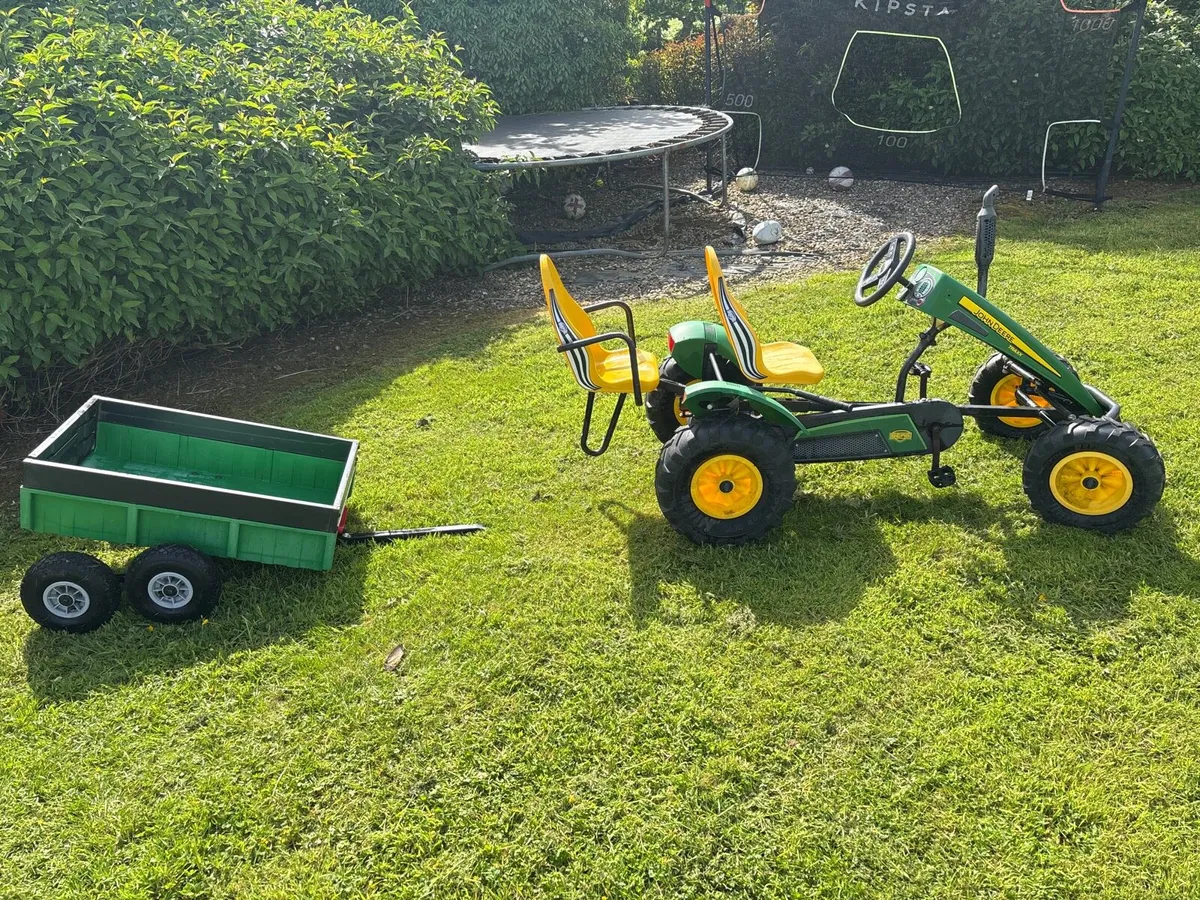 John Deere go cart - Image 1