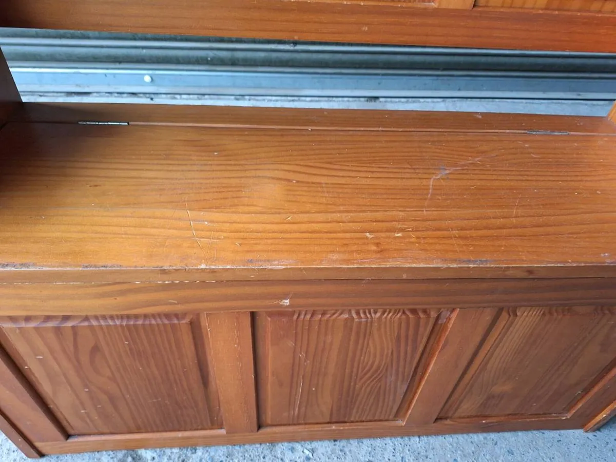 Pine Monk Bench (DELIVERY) - Image 4