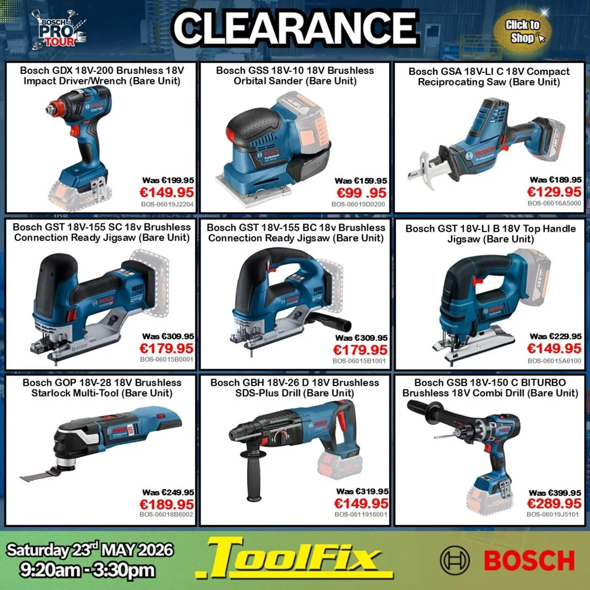 BOSCH POWERTOOL CLEAR OUT – THIS WEEK ONLY! 🔥 - Image 2