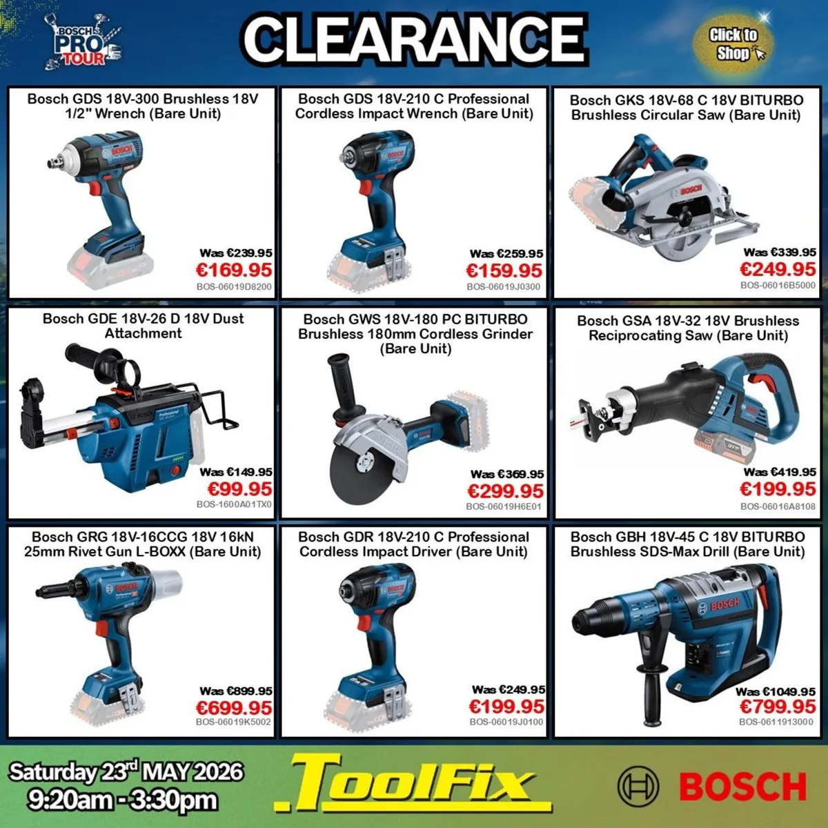 BOSCH POWERTOOL CLEAR OUT – THIS WEEK ONLY! 🔥 - Image 3