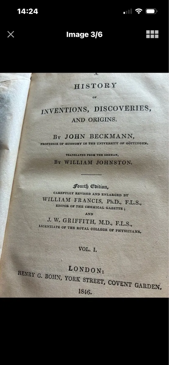 Beckmann’s History of Inventions - Image 3