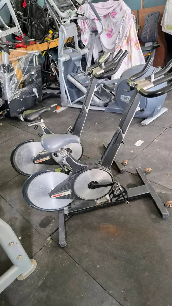 2 kiesers m3 spin bikes - Image 2