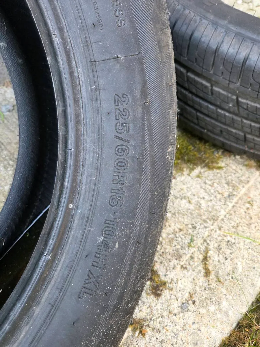 Car Tyres Pair brand new 225 60 18 - Image 3