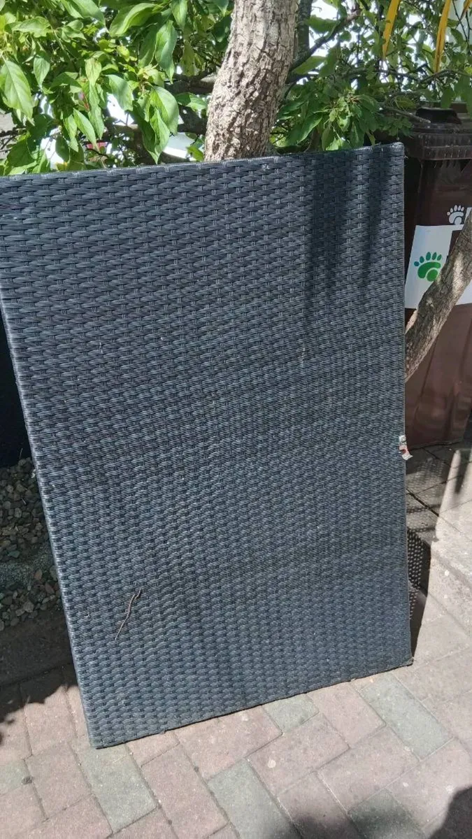 Free rattan wheelie bin storage - Image 1