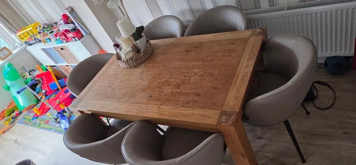 dining table and chairs - Image 2