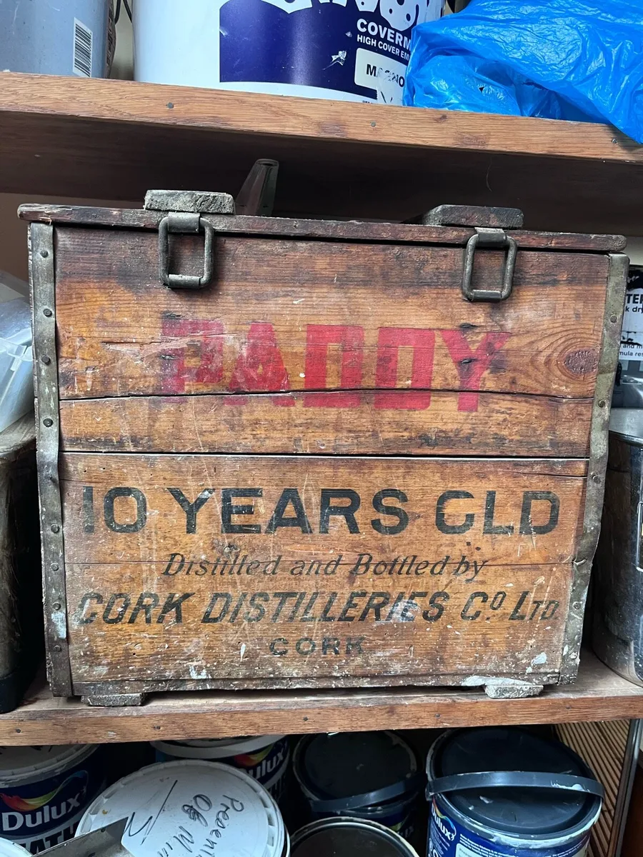 Paddy’s whiskey box
