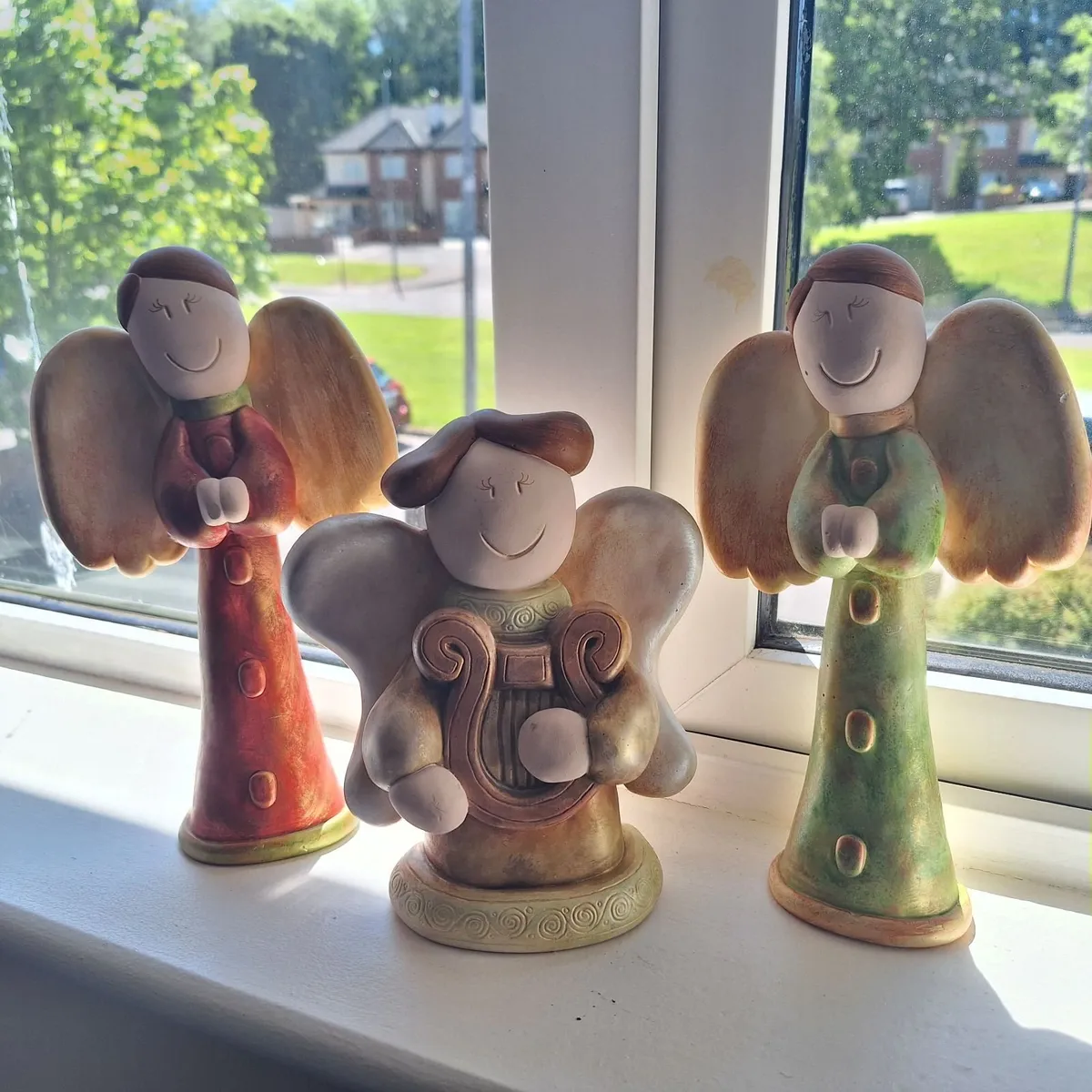 ​[SALE €45] 3 Ceramic Angels - Bundle - Image 2
