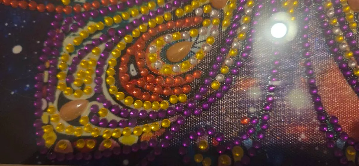 Handmade Butterfly Diamond Art Framed Wall Art Gal - Image 4