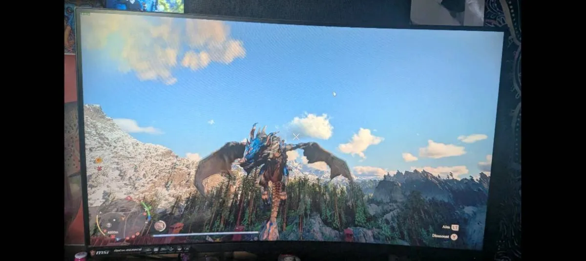 32" curved msi 2k gaming monitor 144hz - Image 1