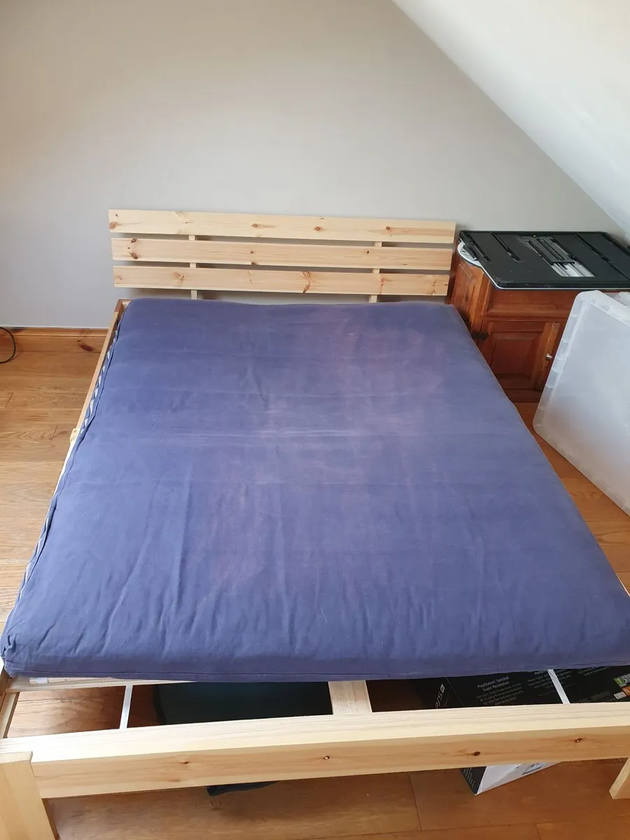Double Futon Mattress – 135 x 190 cm – 25 cm Thick - Image 1