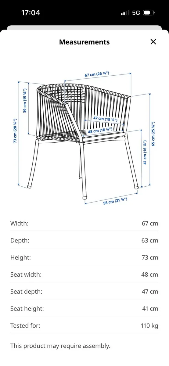 Green Garden Chairs - Image 3