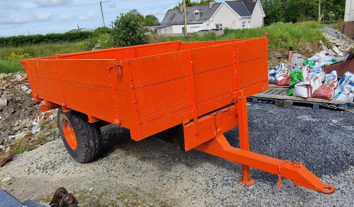 9x6 non tipper balloon trailer - Image 1