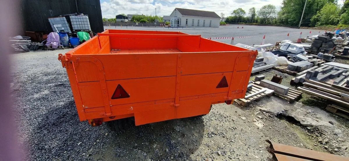 9x6 non tipper balloon trailer - Image 4