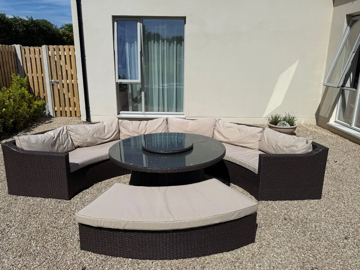 Italian Garden Furniture w/Dining Table - Image 1