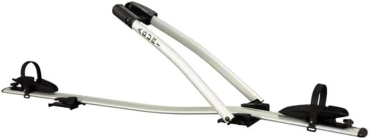 2 X Aguri Acuda II Silver Bike Carrier Roof Rack - Image 3