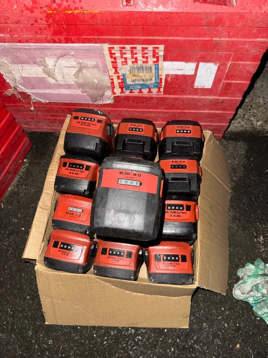 Hilti batteries - Image 3