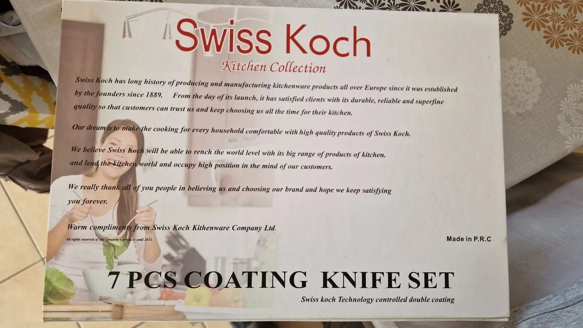 Kitchen knife set 7 piece - Image 3