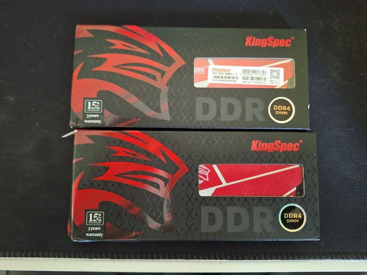 Ram memory, DDR4 RAM, 2x 8GB, KingSpec - Image 2