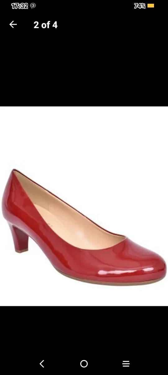 GABOUR Leather new shoes/, FREE bag to match - Image 3
