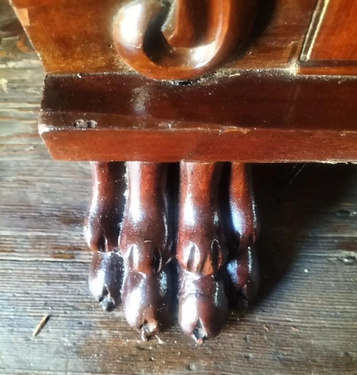William IV mahogany Side Cabinet - Image 4